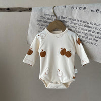 Thumbnail for Fashion Toddler Printing Long-sleeve Jumpsuit