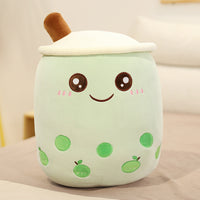 Thumbnail for Cute Fruit Drink Plush Stuffed Soft Strawberry Milk Tea Plush Boba Tea Cup Toy Bubble Tea Pillow Cushion Kids Gift