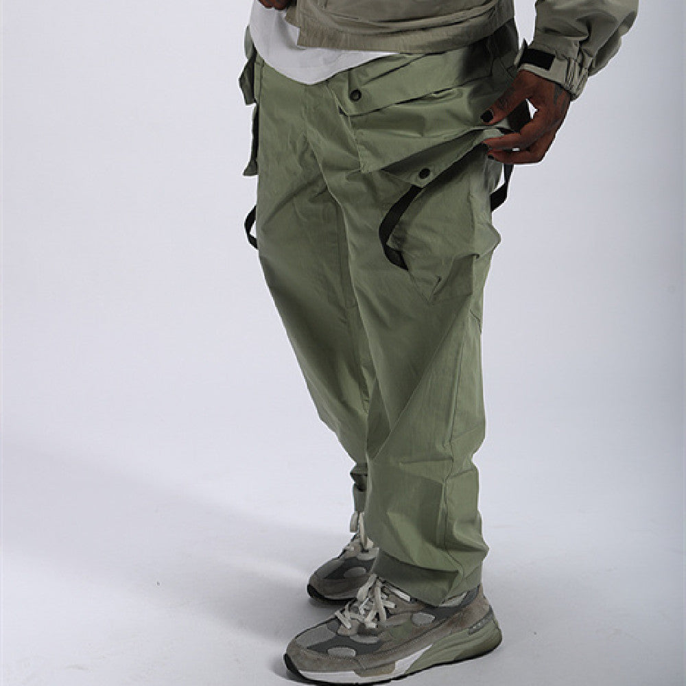 Retro Loose Multi-pocket Outdoor Casual Pants