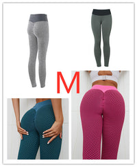 Thumbnail for Plaid Leggings Fitness Yoga Pants Women's Seamless High Waist Breathable Gym Leggings