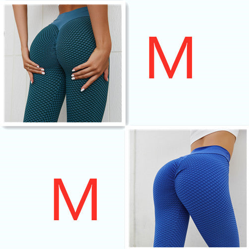 Plaid Leggings Fitness Yoga Pants Women's Seamless High Waist Breathable Gym Leggings