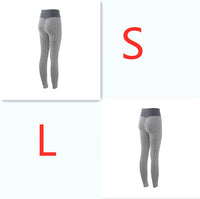 Thumbnail for Plaid Leggings Fitness Yoga Pants Women's Seamless High Waist Breathable Gym Leggings