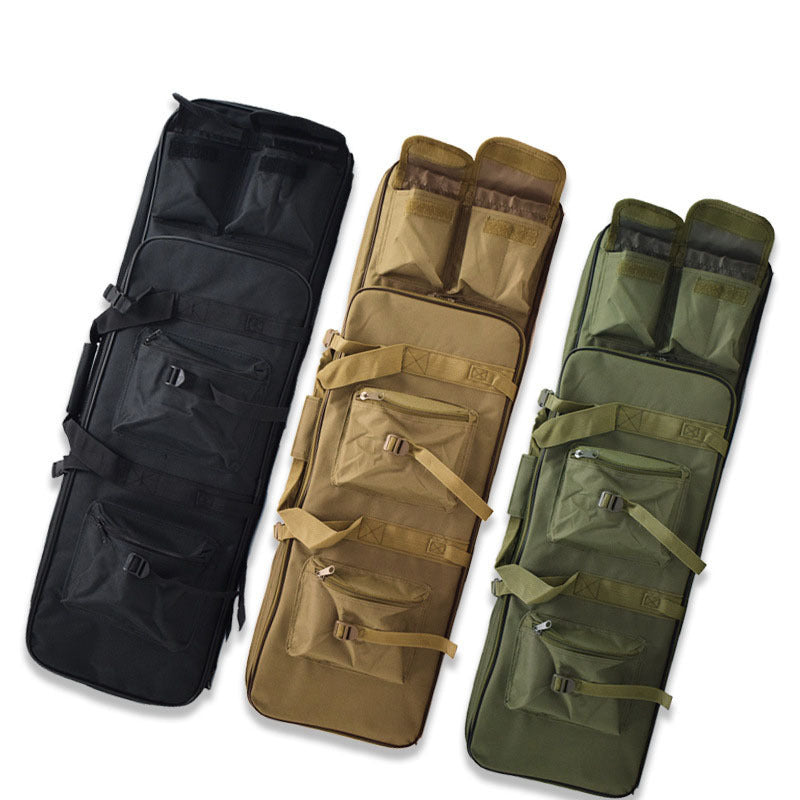 Tactical Airsoft Paintball Gun Protection Bag Fishing Bag Airsoft Square Bags Shoulder Pouch Double Pack