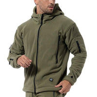 Thumbnail for Men Military Winter Thermal Fleece Tactical Jacket