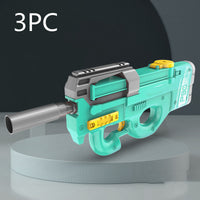 Thumbnail for New P90 Electric Water Gun High-Tech Kids Toys Outdoor Beach Pool Large Capacity Summer Gel Blasting Water Gun For Adults