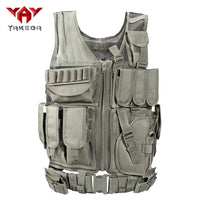 Thumbnail for Outdoor Military Fan Summer Mesh Breathable Training Vest Multi-functional Tactical Vest