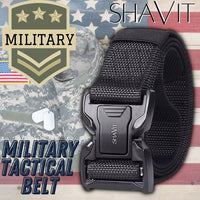 Thumbnail for Tactical Military Belt For Men Hiking Rigger Nylon Web Casual Work HOMBRE Belt