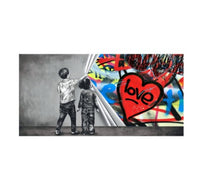 Thumbnail for Children's Graffiti Wall Art Canvas Abstract