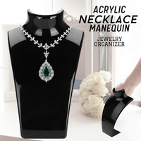 Thumbnail for Acrylic Display Stand Necklace Pendant Bust Mannequin Earring Jewelry Chain Show