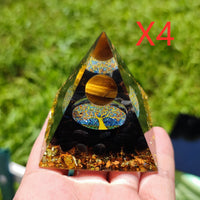 Thumbnail for Pyramid Decoration Natural Crystal Gravel Energy Tower