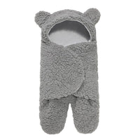 Thumbnail for Lamb Plush Sleeping Bag Newborn Baby Swaddling Quilt