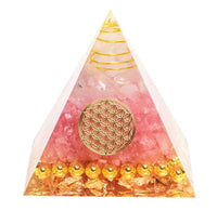 Thumbnail for Pyramid Decoration Natural Crystal Gravel Energy Tower