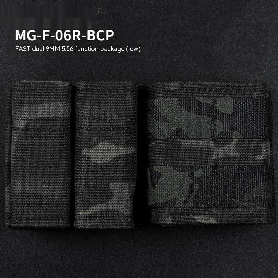 9MM 556 Parallel MOLLE Accessory Kit CS Tactical Multifunction Storage Bag