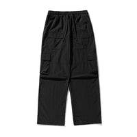 Thumbnail for Multi-pocket Design Spring New Drawstring Japanese Outdoor Loose Sports Casual Pants