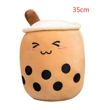 Thumbnail for Cute Fruit Drink Plush Stuffed Soft Strawberry Milk Tea Plush Boba Tea Cup Toy Bubble Tea Pillow Cushion Kids Gift