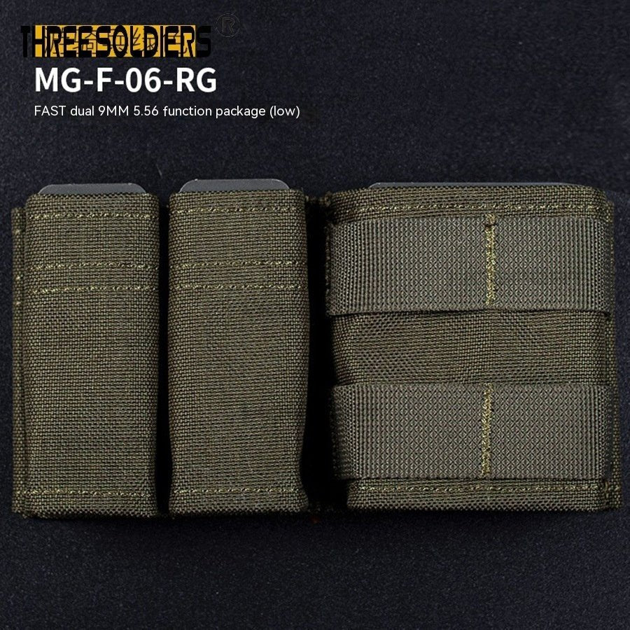 9MM 556 Parallel MOLLE Accessory Kit CS Tactical Multifunction Storage Bag